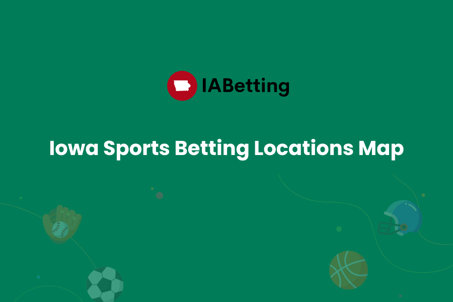 Iowa Sports Betting Locations Map