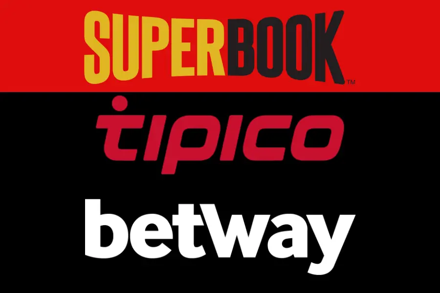 Superbook, Tipico, Betway Logos